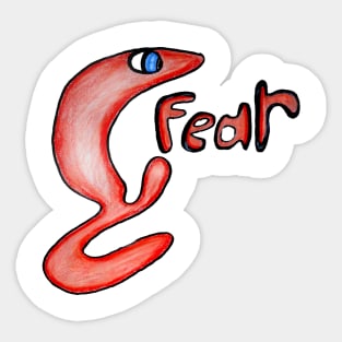 Eat Your Fear Sticker